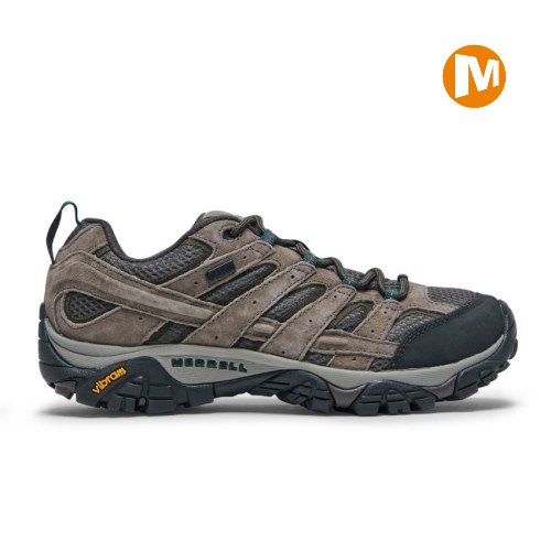 Merrell Moab 2 Waterproof Mens Hiking Shoes Brown UK.ORFY